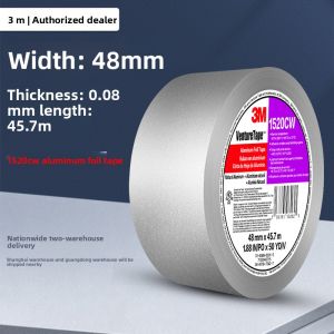 3M | Heat Resistant Water Oil Proof Aluminum Foil Tape Thick