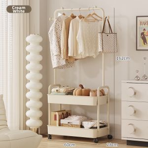 Moveable Multi-functional Coat and Hat Rack