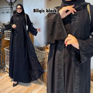 [ABAYA ORI] ABAYA DUBAI TURKEY bilqis  GAMIS ARAB SAUDI INDIA MAXI DRESS TREND KEKINIAN GAMIS BORDIR FASHION WANITA MURAH MUSLIMAH /TERBARU / COUPLE / GAMIS LEBARAN / TERLARIS / ABAYA UMROH BEST SELLER BISA BAYAR DI TEMPAT/COD