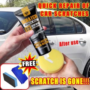 【BUY 1 TAKE 2】120ML Scratches disappear in an instant  Scratch remover car Car scratch remover Car scratch remover original Save on repainting costs Remove scratches from cars and motorcycles in three seconds rubbing compound scratch remover for motorcycl