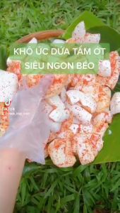 Khô Ức Cá Dứa Tẩm Gia Vị (Tặng Kèm Mắm Tắc Chua Cay)Thơm Béo- ĐẶC SẢN MINH TRIẾT