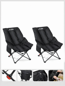 BSWOLF | Adjustable High-back Padded Moon Chair Outdoor