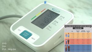 Máy Đo Huyết Áp Bắp Tay hiệu Gluck B56 bộ nhớ cho 2 người tặng kèm pin và cáp USB bảo hành 5 năm