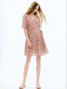Juicy Couture | Lycell Linen Womens Short Floral Dress