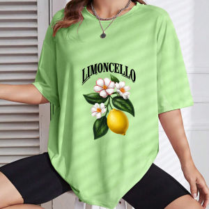 Limoncello Lemon Blossom Art Print Heat Transfer For clothes DIY Washable T-shirts Iron-on Thermal Stickers Patches Appliqued