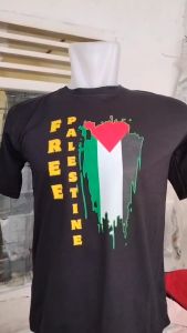 KAOS PALESTINA KAOS FREE PALESTINE SOLIDARITY PALESTINA BAJU HUMANITY INDONESIA BENDERA PALESTINA BEBAS KAN PALESTINA NO WAR JANGAN PERANG