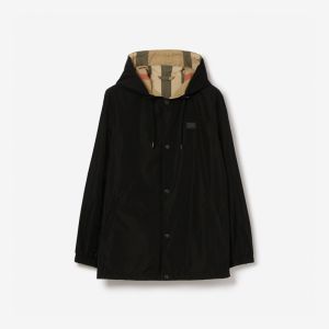 Burberry | Two-Sided Dual Wear Plaid Hooded Coat