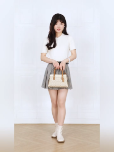 Miki U.S. purchasing  Darcie Dai Fei Bao Bao Laohua Zipper Cissert Body Handbody Handbody Handbody New  CS554 size: 31*21*14cm