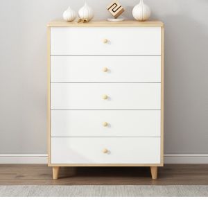 Topehome Sideboard Cabinet Storage Cabinet Multilayer Layers Side Board with Drawer Storage Organizer Tea Cabinet