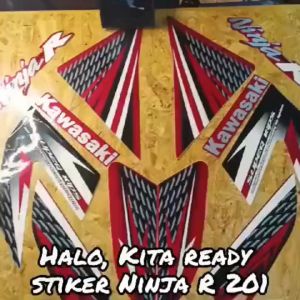 stiker striping standart ninja r 2013 list standart stiker list body standart kualitas terbaik