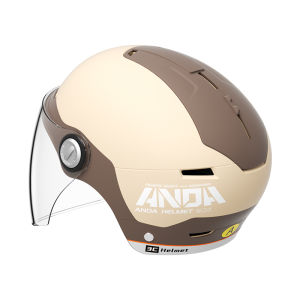 Safety Compliant Universal Summer Sun Protection Motorcycle Half Helmet