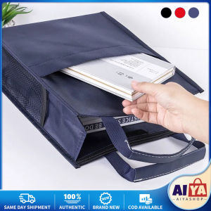 A4 File Folder Document Bag & Canvas Business Briefcase: Multifunctional School & Office Supplies