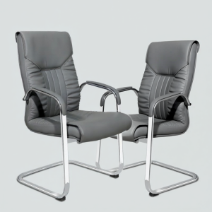 Comfortable Long-Sitting PU Leather Office Chair