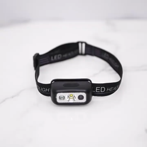 Large Angle Ultra Bright Rechargeable Headlamp with White and Red Light 6 Lighting Modes Waterproof Headlight for Outdoor Activities Camping Running Cycling and Fishing