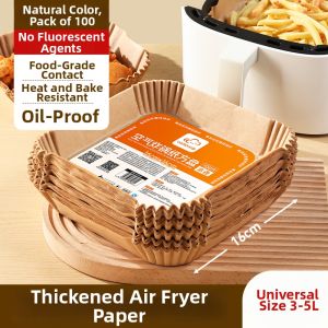 Yunlei | Air Fryer Food Grade Thick Microwave Oven Baking Oil Absorbent Silicone Paper