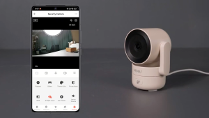 MOES Tuya Smart Indoor Camera WiFi 6 4MP HD Security Pan Tilt Camera Motion Tracking Sound Detection Infrared Night Vision Monitor