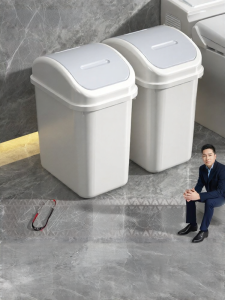 HANSHILIUJIA | Flip-top Household Trash Can New Model