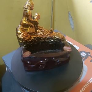 Asbak rokok unik ibu dan anak miniatur/pajangan ruang tamu NEW