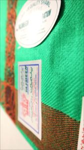 Sorban YASMEEN Kashmiri Abu Taj 770F Hijau Kombinasi