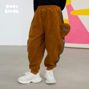 Pocoblush Original Lucky Rabbit New Year Jacket Short Version Cotton Clothes for Boys And Girls Winter Wear Childrens Fashion