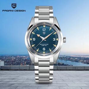 PAGANI DESIGN 2025 New VH31 Casual Mens Quartz Watch Luxury Sapphire Stainless Steel Waterproof 10Bar Luminous C3 reloj hombre