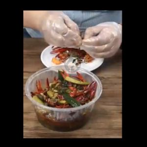 Disposable Plastic Gloves for Cooking One Size Fits Most Sarung Tangan Plastik  Pakai Buang 一次性手套 estaurant Food Grade