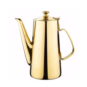 【HRFS】 Stainless Steel Tea Kettle Non- Slip Handle Cold Water Kettle Large Capacity Water Pot Wide Mouth for Coffee Tea Juice