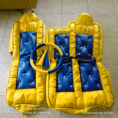 sarung jok bungkus jok cover jok lapis jok isuzu elf macan model sofa kancing kristal gratis sarung stir