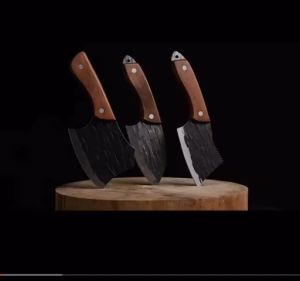 Forged small kitchen knife stainless steel slicing knife meat cleaver mini portable outdoor camping fish killing knife