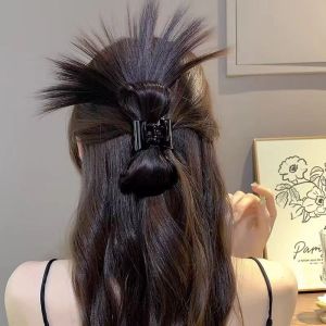 วิกผมหางม้าสูง กิ๊บติดผม กิ๊บติดผม กิ๊บติดผมด้านหลังของผู้หญิง กิ๊บติดผม เครื่องประดับผมแฟชั่น G2759