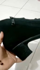 Cuero SEPATU WANITA ALEXA  Boots Wanita Wedges Terlaris