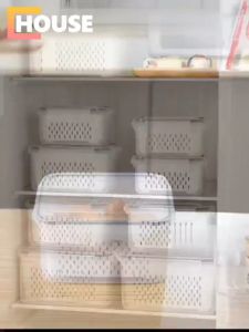 RAK KULKAS AKRILIK & KOTAK MAKANAN BOX CONTAINER: ACRYLIC SAYUR DAN BUAH