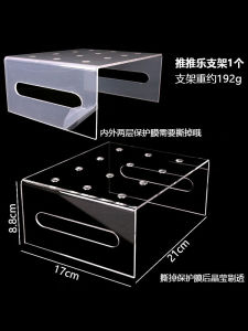 Acrylic Transparent Cake Stand 12-Hole Push-Push Birthday Party Decoration Arrangement Dessert Table Display Stand