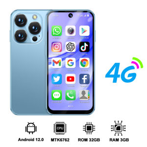 SERVO | SERVO 4G Network Mini Smartphone Android12 OS RAM 6GB ROM 128GB WIFI GPS OTG 3.88" Display 2 SIM Pocket Smart Phones
