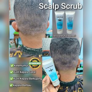 Anti Dandruff Scrub Masalah Kulit Kepala Kelemumur