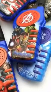 Walkie Talkie Karakter Superhero untuk Anak Usia 3+ Tahun - Mainan Edukatif Interaktif