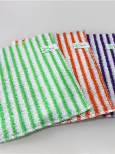 Pure Bamboo Fiber Kitchen Cloth Natural Antibacterial Oil Resistant Dishwashing Cloth Non Shedding Highly Absorbent Easy to Clean