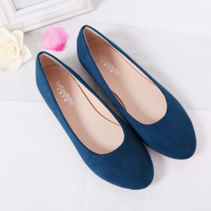 Spring & Fall New Arrival round Toe Flat Bottom Flat Heel Shoes for Work Shoes for Pregnant Women Plus Size 41-43-44 Small Size 31-32-33