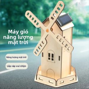 Bộ Đồ Chơi Thí Nghiệm Khoa Học Năng Lượng Mặt Trời Tự Làm Mô Hình Nhà Cối Xay Gió Đồ Chơi Giáo Dục Vật Lý Cho Trẻ Em Quà Tặng Chủ Đề Phương Tiện Vận Tải
