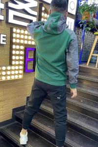 เสื้อสเวตเตอร์คอกลมแขนยาวทรงหลวมสไตล์ลำลองสำหรับผู้ชาย ฤดูใบไม้ร่วง/ฤดูหนาว 2025 ทรงเข้ารูป ผ้าฝ้ายผสมโพลีเอสเตอร์