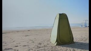 Automatic Fast Pop Up Changing Tent Dressing Clothes Fitting Room Portable Outdoor Moving Bathroom Shower Privacy Bath Shelter Toilet Tents UV Protection Beach Fishing Photography Travel Foldable Camping Khemah Tandas Tukar Baju Mandian