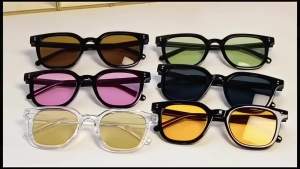 1/3Pcs Men Classic Round Plastic Shaded Lens Sunglasses for Daily & Party Decor