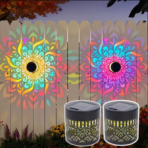 Solar Sunflower Wall Light for Outdoor Garden Decorative Courtyard Lighting Ideal for Patio Fence Terrace Landscape Accents