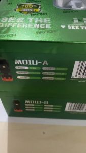 Lampu Utama H4 Mini Projector Led Rayton M01U Cut Off Flat Sorot Biled Kipas 120w Blue Lens