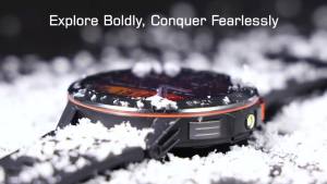 2026 New Sports Smart Watch LED Lighting IP68 Heart Rate Blood Oxygen Bluetooth Call 100+ Sports Modes GPS Trajectory Smartwatch