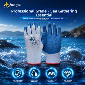 TIANXINHANYOU | Protective Waterproof Breathable Gloves for Crab Catching