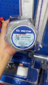 Cần siết lực 3/8 Kingtony 34323-2A 20-110N.m dài 370mm