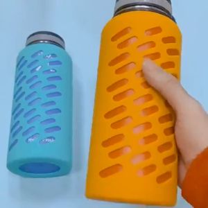 18oz-40ozHydroFlask silicone protective sleeve for straight water bottle anti-scald anti-skid water bottle accessories
