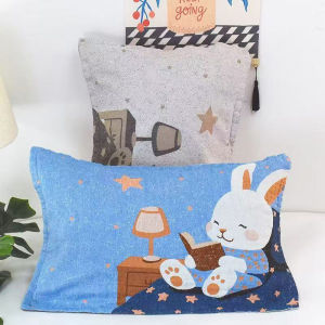 Tấm Lót Gối Vải Cotton Nguyên Chất Dày Dặn Kiểu Phong Bì Khóa Nút Ẩn Dùng Cho Mọi Mùa Cho Người Lớn Tấm Lót Gối Cotton Nguyên Chất