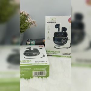 OUKU BT-UK38 หูฟังบลูทูธไร้สาย TWS ราคาถูก เสียงดี หูฟังไร้สาย ตลับชาร์จในตัวเชื่อมต่อง่าย